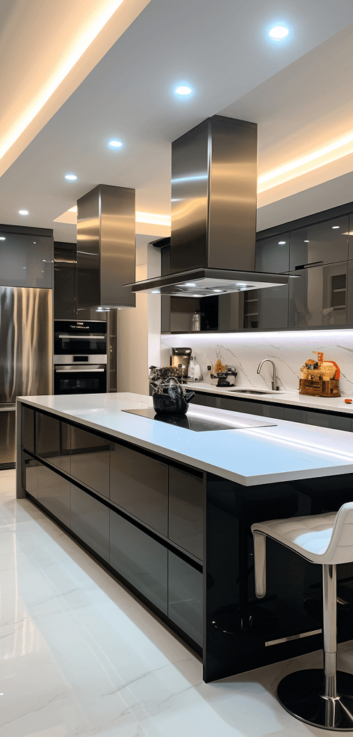 Luxury kitchen lighting